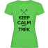 KRUSKIS Keep Calm And Trek short sleeve T-shirt