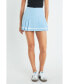 ფოტო #2 პროდუქტის Women's Pleated Mid Rise Skorts