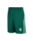 ფოტო #3 პროდუქტის Youth Boys and Girls Green Michigan State Spartans Max Shorts