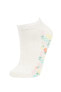 Фото #3 товара Носки Defacto Floral Trio Socks B6022AXNS