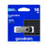 Фото #1 товара USB-флеш-накопитель GoodRam Twister объемом 16 ГБ - черный