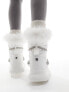 Фото #5 товара Steve Madden Ice-Storm snow boot with embellished lace in white