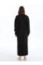 Фото #4 товара Платье женское LC WAIKIKI Classic с прямым бисерным воротником и длинными рукавами