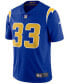 Фото #3 товара Men's Derwin James Royal Los Angeles Chargers 2nd Alternate Vapor Limited Jersey