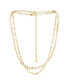 ფოტო #1 პროდუქტის Beaded Freshwater Pearl Chain Necklace Set