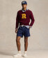 ფოტო #1 პროდუქტის Men's 6-Inch Polo Prepster P-Wing Shorts