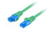 Фото #2 товара Lanberg PCF6A-10CC-0100-G - 1 m - Cat6a - S/FTP (S-STP) - RJ-45 - RJ-45 - Green