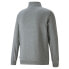 Puma Essentials+ Tape HalfZip Jacket Mens Grey Casual Athletic Outerwear 848037-