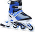 Rolki SMJ sport BS-901MA rekreacyjne regulowane niebieskie r. 38-41