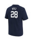 ფოტო #2 პროდუქტის Big Boys Javier Baez Navy Detroit Tigers Home Player Name and Number T-shirt