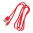 Фото #2 товара Кабель USB MicroUSB B - A Raspberry Pi 1м - красный