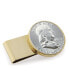 Фото #1 товара Men's Silver Franklin Half Dollar Stainless Steel Coin Money Clip