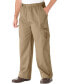 Фото #2 товара Men's Big & Tall Knockarounds Full-Elastic Waist Cargo Pants