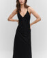 Women's Ruched Midi Dress