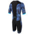 ZONE3 Activate+ Tropical Palm Short Sleeve Trisuit