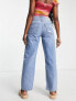 Levi's '94 baggy silvertab distressed straight jean in light wash blue