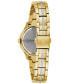 ფოტო #3 პროდუქტის Women's Phantom Gold-Tone Stainless Steel Bracelet Watch 31mm