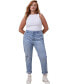 Фото #10 товара Women's Stretch Mom Jeans