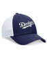 Фото #4 товара Men's Royal Los Angeles Dodgers Evergreen Wordmark Trucker Adjustable Hat