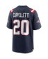 Men's Gino Cappelletti Navy New England Patriots Game Retired Player Jersey