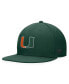 ფოტო #1 პროდუქტის Men's Green Miami Hurricanes Fitted Hat