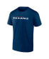 Фото #3 товара Men's Navy Houston Texans Home Field Advantage T-shirt