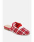 ფოტო #1 პროდუქტის MARIANA Women's Woven Flat Mules With Tassels