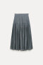 Фото #5 товара Плиссированная юбка миди — zw collection ZARA