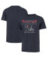 Фото #1 товара Men's Navy Distressed Houston Texans Gridiron Classics Time Lock Franklin T-shirt