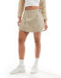 ONLY pleated mini skort in beige