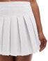 Фото #5 товара Pull&Bear mini tennis skirt in white