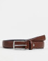 Фото #1 товара Jack & Jones premium leather belt in brown