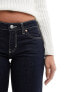 Фото #2 товара Weekday Arrow low waist regular fit straight leg jeans in blue rinse wash