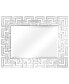 Фото #2 товара Solid Wood Covered with Beveled Antique Mirror Panels - 31" x 40"