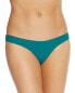 Heidi Klum 262089 Womens Low-Rise Swimwear Bottom Blue/Green Size 4