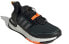 Фото #4 товара Кроссовки мужские Adidas Ultraboost C.Rdy черно-серо-оранжевые