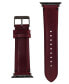 Фото #2 товара Ремешок Vince Camuto Burgundy Leather Band