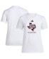 ფოტო #1 პროდუქტის Women's White Texas A M Aggies Bench T-Shirt