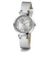 Фото #2 товара Наручные часы Guess Crystal Clear серебряные 38 мм GW0535L3