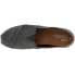 TOMS Alpargata Classic Slip On Mens Grey Casual Shoes 10009204
