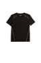 Фото #1 товара 4sam10036nk 999 Siyah Erkek Polyester Jersey Kısa Kollu T-shirt