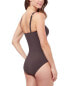 Фото #2 товара Profile By Gottex Tutti Frutti D-Cup Wide Strap One-Piece Women's