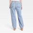 Фото #4 товара Women's Mid-Rise 90's Baggy Jeans - Universal Thread Medium Wash 10