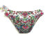 Фото #4 товара Becca By Rebecca Virtue Eden Buckle Side Hipster Paisley Bikini Bottom Size S