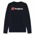 Фото #2 товара BERGHAUS Org Heritage Front And Back Logo long sleeve T-shirt