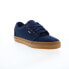 Фото #2 товара Vans Chukka Low VN0A38CGFS1 Mens Blue Suede Lifestyle Sneakers Shoes 7