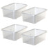 Фото #1 товара SP BERNER Life Story 6L Storage Box 4 Units