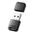 Фото #1 товара Adapter port Bluetooth 5.0 USB pod Windows 7-11 zasięg 20m czarny