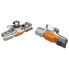 PNK Shimano Complete Brake Pads Black / Orange / Grey - фото #2