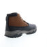 Фото #15 товара Florsheim Xplor Duck Boot 14344-009-M Mens Black Brown Leather Hiking Boots